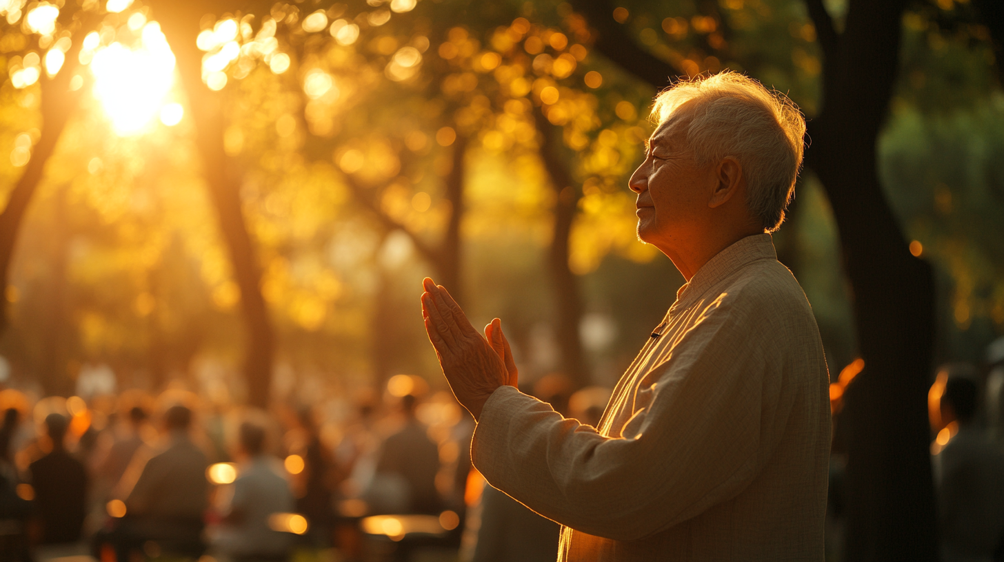 Заняття йогою для старших людей