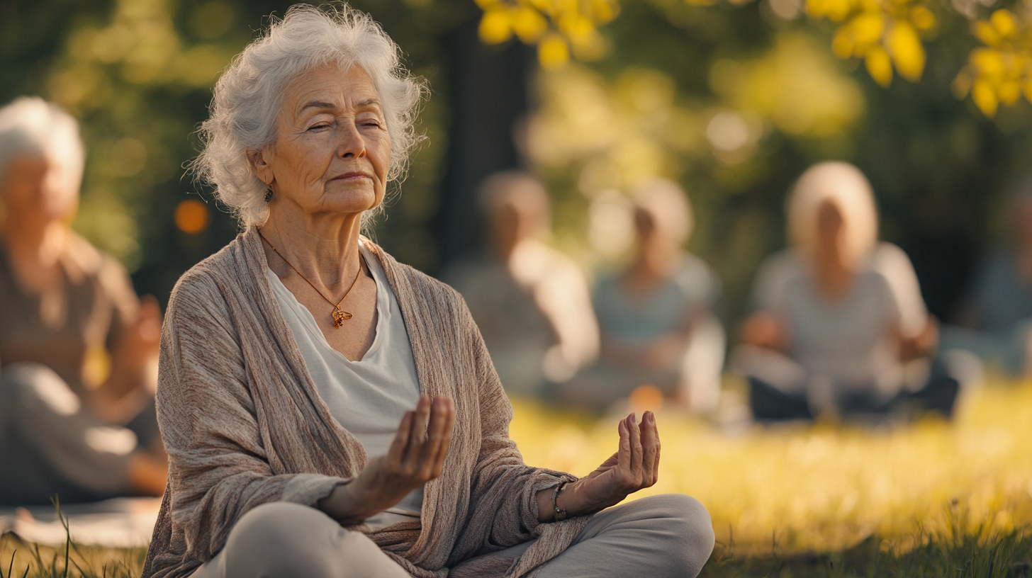 Медитація для старших людей